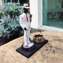 Ver imagem 2 de Zé Pelintra Bengala Porta Vela 15 Cm