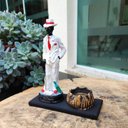 Ver imagem 6 de Zé Pelintra Bengala Porta Vela 15 Cm