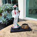 Ver imagem 1 de Zé Pelintra Bengala Porta Vela 15 Cm