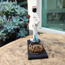 Ver imagem 5 de Zé Pelintra Bengala Porta Vela 15 Cm