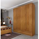 Ver imagem 1 de Guarda Roupa Solteiro 4 Portas 5 Gavetas Stillus 