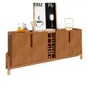 Ver imagem 2 de Balcão Buffet Lizz 4 Portas com Adega Cedro 050520 - Casa D