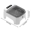 Ver imagem 5 de Comedouro Automatico Cao Gato Cachorro Pet Raçao Petisco Sensor de Presença Movimento Temporizador P