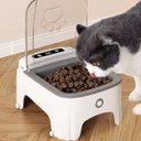 Ver imagem 2 de Comedouro Automatico Cao Gato Cachorro Pet Raçao Petisco Sensor de Presença Movimento Temporizador P