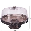 Ver imagem 3 de Boleira de Plástico Com Pé Cristal Twist Plasutil ref.15511