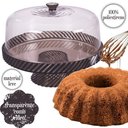 Ver imagem 2 de Boleira de Plástico Com Pé Cristal Twist Plasutil ref.15511