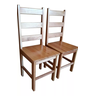 2 Cadeiras Madeira Maciça Para Mesa De Jantar - 1