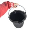 Balde 8,5 Litros Preto com Alça - 4