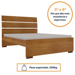 Cama Casal Premium Tcil Móveis - 3