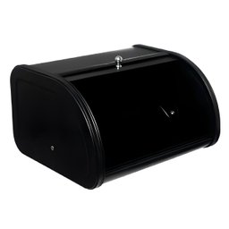 Porta Pão Manhattan em Aço Galvanizado Preto 30cm - 3