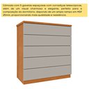 Ver imagem 5 de Cômoda 5 Gavetas 86cm Premium