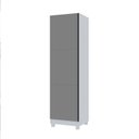 Ver imagem 3 de Sapateira 1 Porta Espelhada Gold 100% MDF Branco/Acetinado