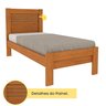 Cama Solteiro 100% MDF Safira - 9