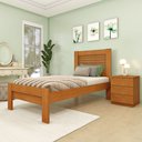 Ver imagem 2 de Cama Solteiro 100% MDF Safira