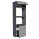 Ver mais imagens de Torre Quente 60cm 2 Portas 2 Nichos Suspensa Nice Madesa