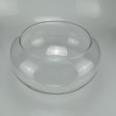 Ver imagem 5 de Vaso Decorativo de Vidro Transparente 16x35x35cm Enfeite Sala Mesa Estante