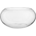 Ver imagem 1 de Vaso Decorativo de Vidro Transparente 16x35x35cm Enfeite Sala Mesa Estante