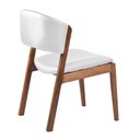 Ver imagem 6 de Kit 8 Cadeiras Decorativa Sala de Jantar Luxo Luna Facto Branco - Mozzelar