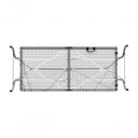 Ver imagem 7 de Mesa Dobrável Tipo Maleta Prática e Durável 180x60cm Branca - Waw Design