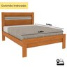Cama Casal 100% MDF Safira - 4