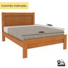 Cama Casal 100% MDF Safira - 5