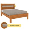 Cama Casal 100% MDF Safira - 11