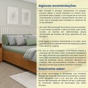 Ver imagem 7 de Cama Casal em MDP 193cm x 144cm Mônaco  