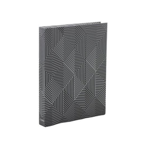 Book Box  Metalizado Geometric 30X24X4Cm - Goods Br
