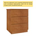 Ver imagem 6 de Mesa de Cabeceira 3 Gavetas 45cm Veronna Bege