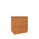 Ver imagem 2 de Mesa de Cabeceira 3 Gavetas 45cm Veronna Bege