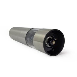 Kit 2 Moedor De Sal Pimentas Temperos Especiarias Elétrico Portátil Em Aço Inox Com Luz Led - 6