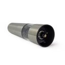 Ver imagem 6 de Kit 2 Moedor De Sal Pimentas Temperos Especiarias Elétrico Portátil Em Aço Inox Com Luz Led