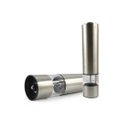 Ver imagem 3 de Kit 2 Moedor De Sal Pimentas Temperos Especiarias Elétrico Portátil Em Aço Inox Com Luz Led