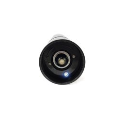 Kit 2 Moedor De Sal Pimentas Temperos Especiarias Elétrico Portátil Em Aço Inox Com Luz Led - 5