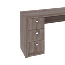 Ver mais imagens de Mesa de Computador Me4102 C/ 3 Gavetas Amêndoa - Tecno Mobili