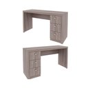 Ver imagem 7 de Mesa de Computador Me4102 C/ 3 Gavetas Amêndoa - Tecno Mobili