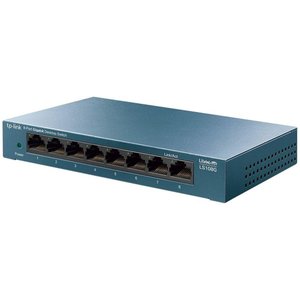 Switch Gigabit de Mesa com 8 Portas 10-100-1000 Ls108g Smb