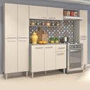 Ver imagem 1 de Cozinha Completa 5 Peças 11 Portas 2 Gavetas Madri Espresso Móveis