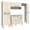 Ver imagem 2 de Cozinha Completa 5 Peças 11 Portas 2 Gavetas Madri Espresso Móveis