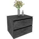 Ver imagem 6 de Gabinete de Banheiro 60 Cm com 2 Gavetas Joana Mármore Lunar