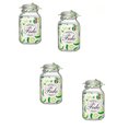 Ver imagem 4 de Kit 4 Potes de Vidro Hermético Original FIDO Terrina 3000 ml Ø 13,5 mm Multiuso Bormioli BOR149230