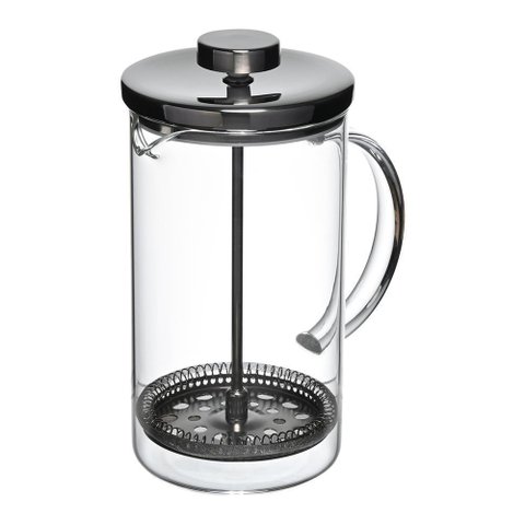 Cafeteira Prensa Francesa Vidro e Aço Inox 350 Ml Mimo Style