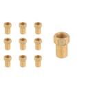 Ver imagem 1 de Kit 10 Conexão Extensor Aumento Prolongador Médio Rosca 1/2 2,5cm