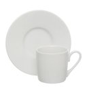 Ver imagem 4 de Jogo Xícaras Branca Porcelana 12 Peças Café 80ml