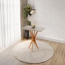 Ver imagem 2 de Mesa de Jantar Simpatia Retangular em Vidro 120x80cm Jcm