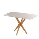 Ver imagem 1 de Mesa de Jantar Simpatia Retangular em Vidro 120x80cm Jcm