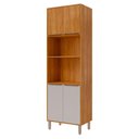 Ver imagem 1 de Torre Quente Divina 70 Cm 2 Fornos 4 Portas - Cinamomo/off White