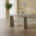 Ver imagem 1 de Mesa Jantar Retângula Orgânica 180cm Aura Rivatti