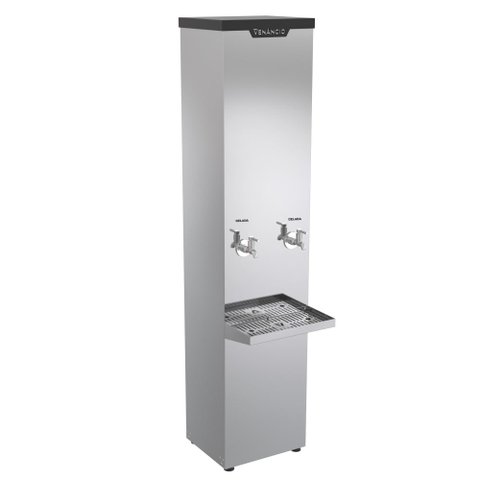 Bebedouro Industrial 50 Litros Venâncio Inox 2 Torneiras Geladas 127v Bi50l-50685