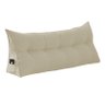 Almofada de Apoio para Cabeceira 160cm Suede Várias Cores - Estopar Suede Marfim - 1